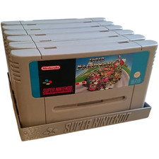 SNES Super Famicom Game Cartridge Display Stand Holder PAL Organizer Console