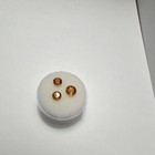 Heated Orange Citrine Round Cut Loose Gemstones 1.72ct ETW (3pc) — photo 2