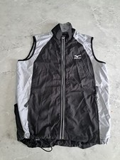 HERVORRAGENDE HERREN MIZUNO PLUS GILLET GOLFJACKE, GR&Ouml;SSE M, &Auml;RMELLOS, SCHWARZ UND GRAU