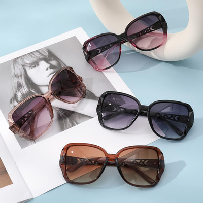 4 Pcs Women Large Sunglasses, UV 400 Glasses Oversized Classic Trend Ladies Sung