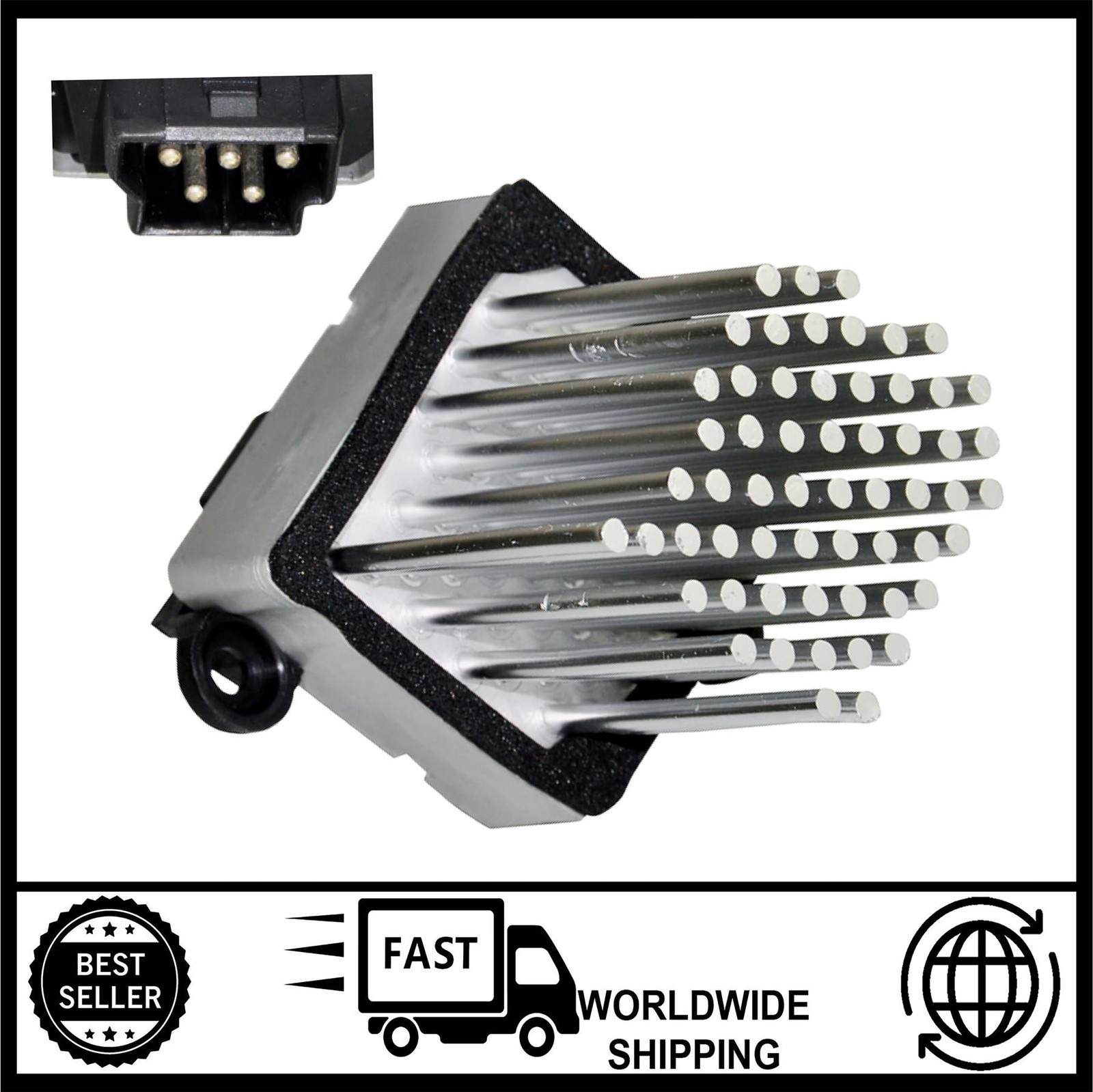 HVAC Heater Blower Resistor Control Unit FOR BMW 3 5 Series X3 X5 - 64116920365