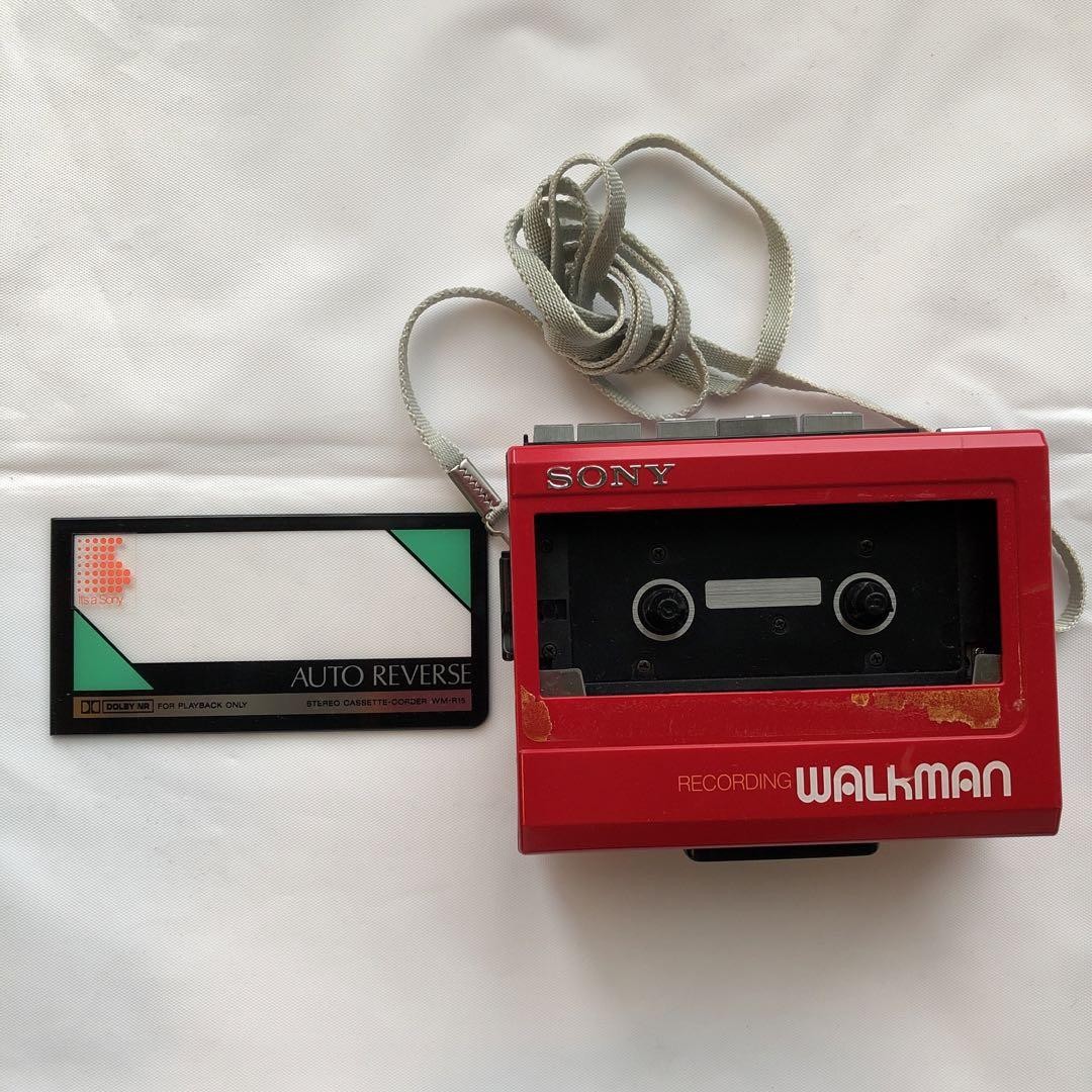 SONY WM-R15 WALKMAN Stereo Cassette Corder Japan For Parts