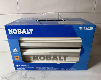 Kobalt Mini 2 Drawer Top or 3 Drawer Steel Bottom Base Tool Box Green Red Blue