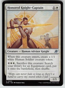 Honored Knight-Captain 22/426 Edge of Eternities Uncommon MTG