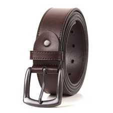 Extra Long Leather Belts For Men Big And Tall 56 to 58 Inch Brown