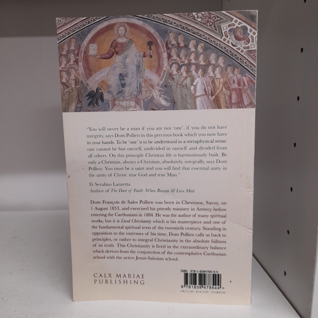 Lived Christianity by Dom Francis de Sales Pollien [Paperback, 194 pages] N9 - Picture 3 of 7