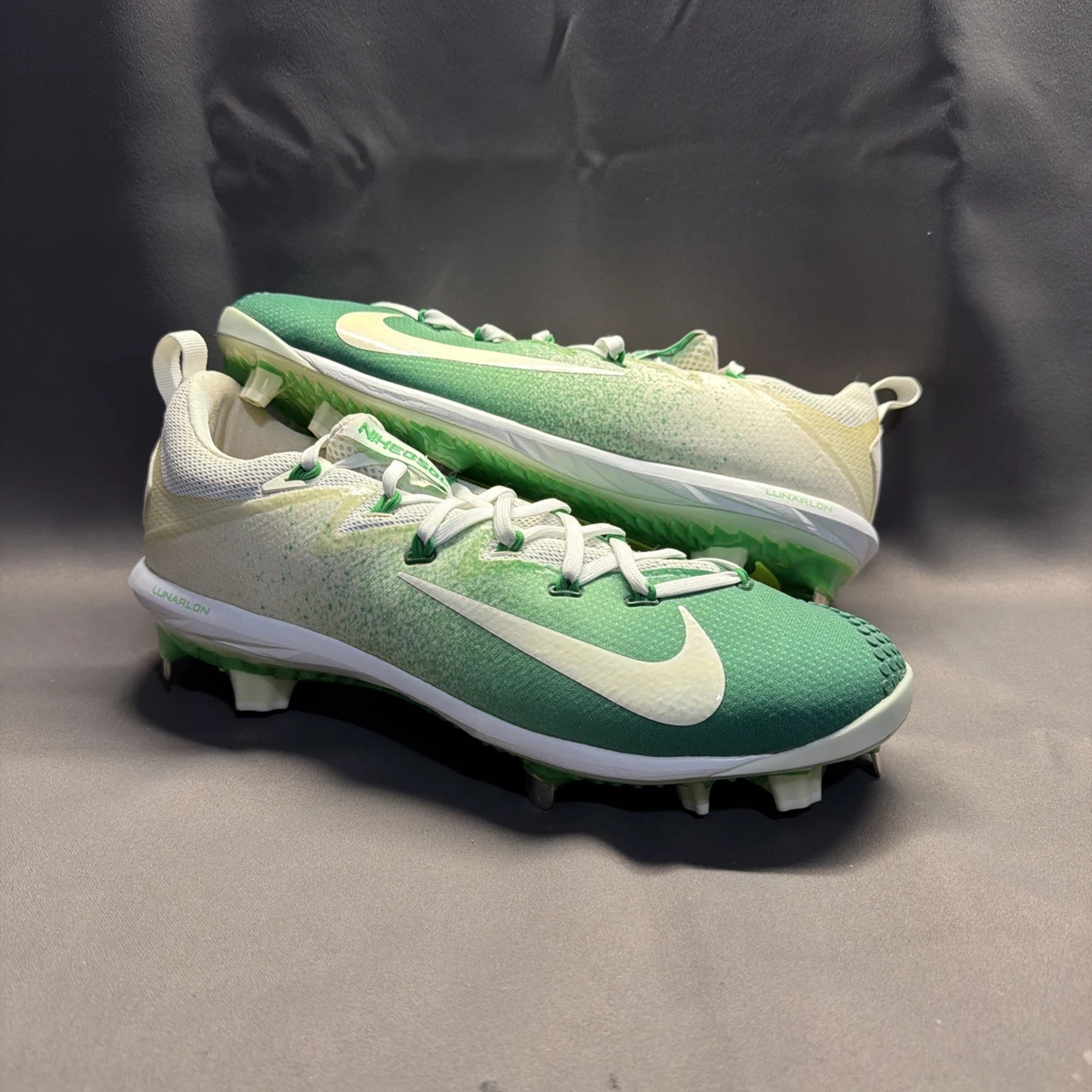 Nike Lunar Vapor Ultrafly Elite ナイキ グリーン Nike Green 14 US Baseball & Softball Shoes & Cleats for Men for