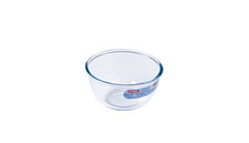 PYREX Round Mixing Glass Bowl Dish Microwave Ovenproof Baking Transparent 0.5L