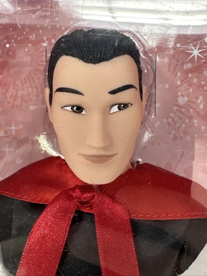 Disney Store Clássico Autêntico Coleção Príncipe Li Shang de Mulan NOVO - Imagem 2 de 4