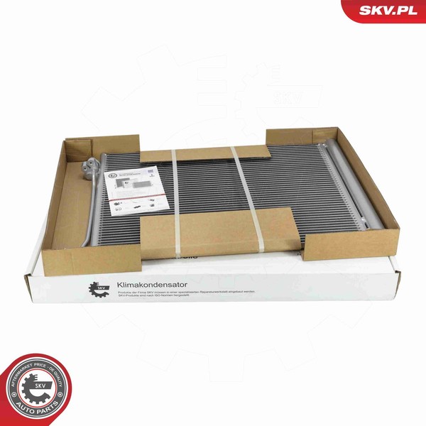 Esen SKV Kondensator Klimaanlage Aluminium Mit Trockner FüR BMW X5 Xdrive30D-image