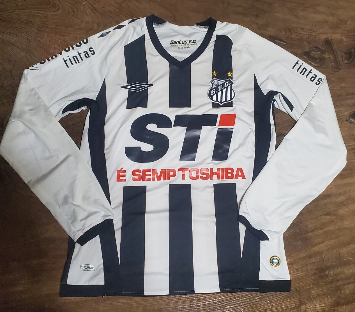 Maillot Vintage Santos - Maillot De Foot Porté - Collection - Camiseta