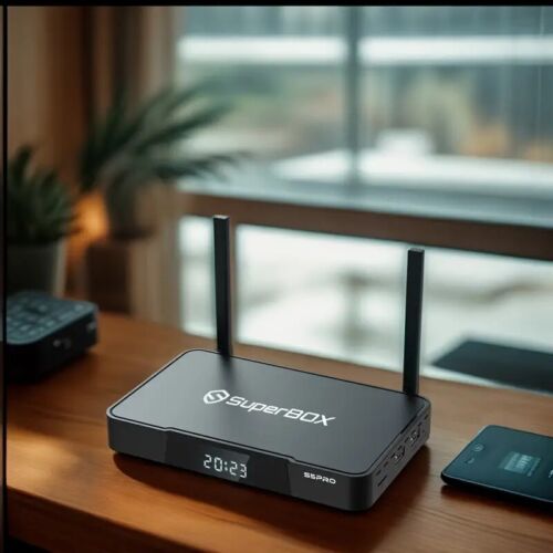 SuperBOX S5 PRO TV Box - 6K Ultra HD Home Entertainment Streaming Media Player
