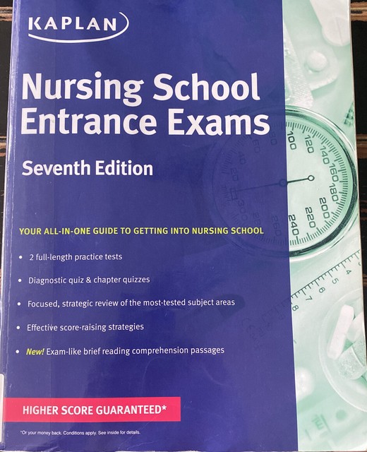 Kaplan Test Prep Ser.: Nursing School Entrance Exams by ...