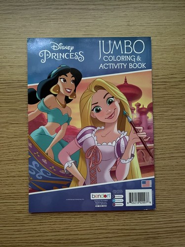 Disney Princess Jumbo Coloring And Activity Book Bendon Kids Children - Picture 2 of 6