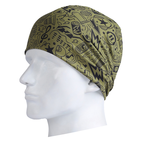 Mini kurze Fischer Beanie Mütze winddicht Winter warm dünn Fleece Totenkopf Mütze USA - Bild 15 von 17