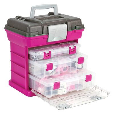136385 Grab N' Go Rack System With Two No.23630 Deep Prolatch Organizers And One