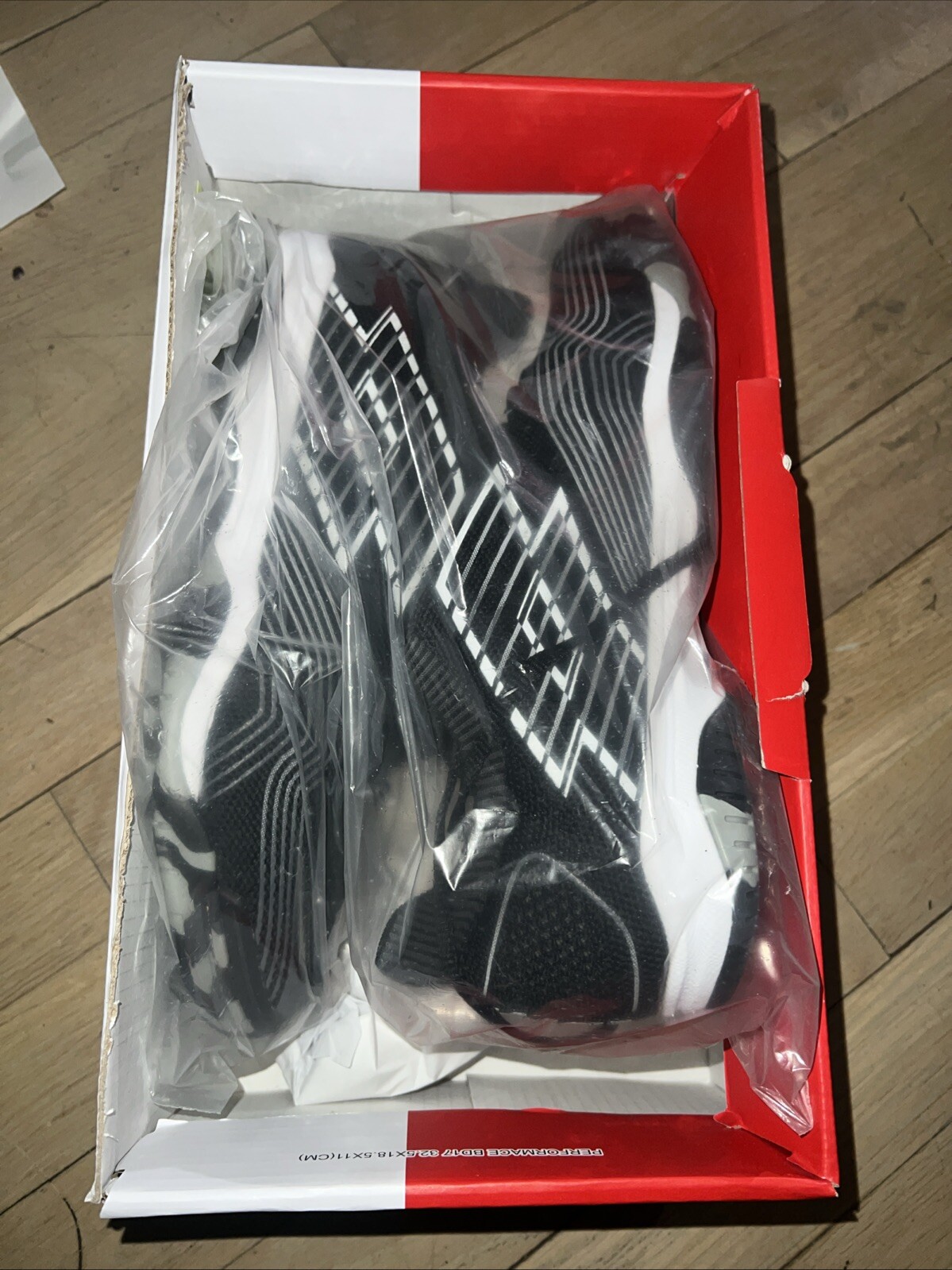 Scarpe da calcio indoor uomo nuove con scatola lotto Tacto 250 ID nero bianco grigio taglia 8