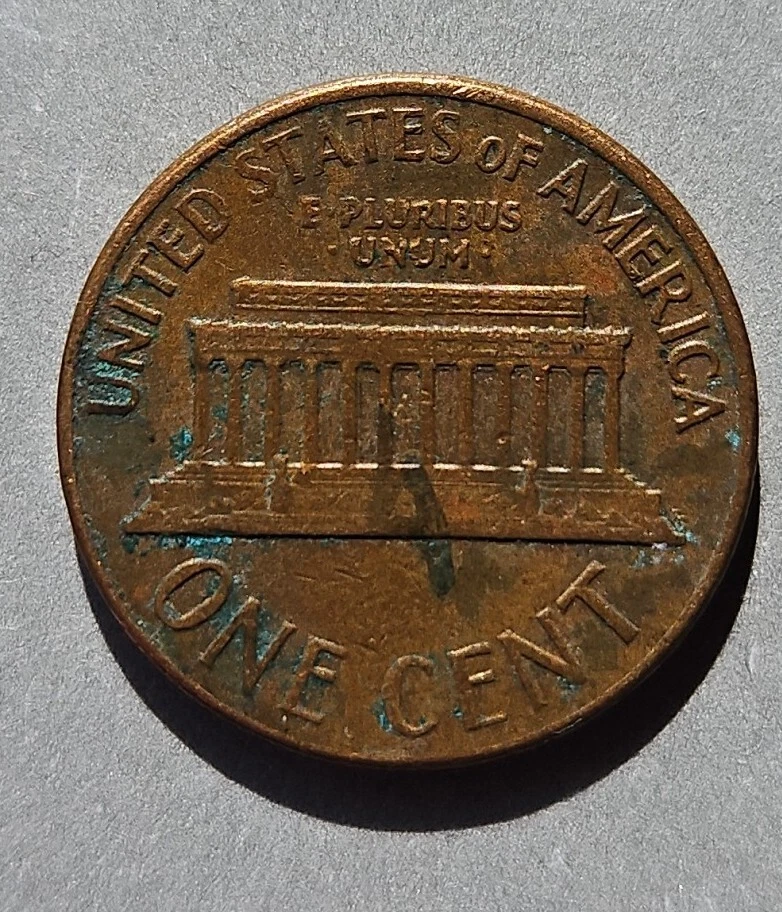 1967 Lincoln Penny No Mint Year***VERY RARE Error L & IN GOD WE TRUST on Rim* - Image 4 of 4