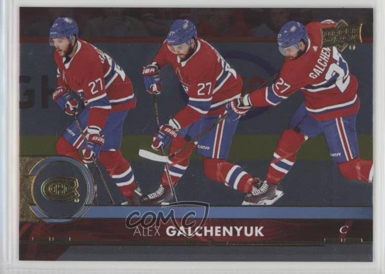 2017-18 Upper Deck Silver Foil Alex Galchenyuk #348