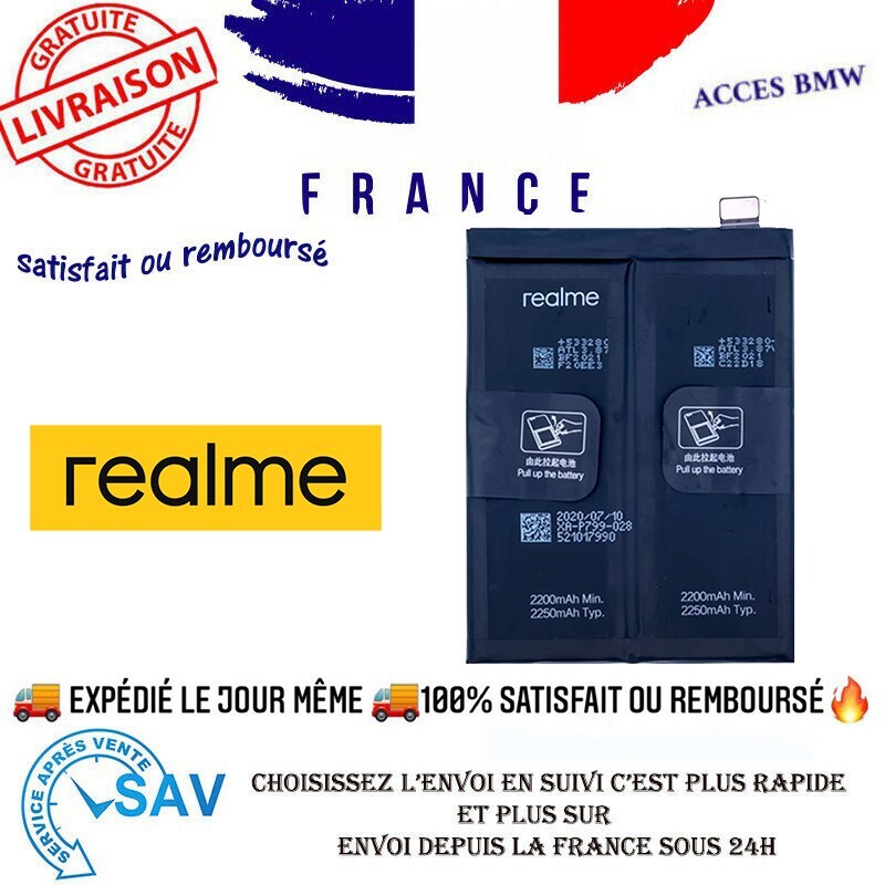 Batterie Premium Realme GT NEO 2/GT 2/GT 2 Pro/GT NEO 3T BLP887