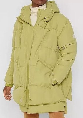 Freemans Gefütterter Wintermantel IN Grün UK 22 Plus (ccc543)