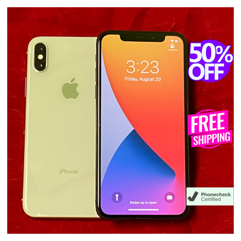 Apple iPhone X Space Gray/ Silver 64GB/256GB Unlocked Verizon/AT&T