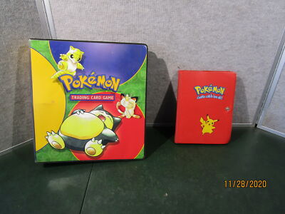 pokemon trading card game binder 1999 Ultra Pro Pokemon Collector's Album 4 Pocket Binder Wizards of the Coast  1999 Sealed main image 0