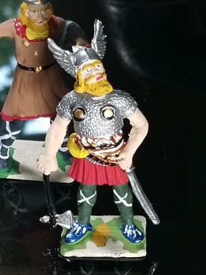 (9) Antique - CHERILEA VIKINGS - 3'' Tall - RARE! Mint Condition 