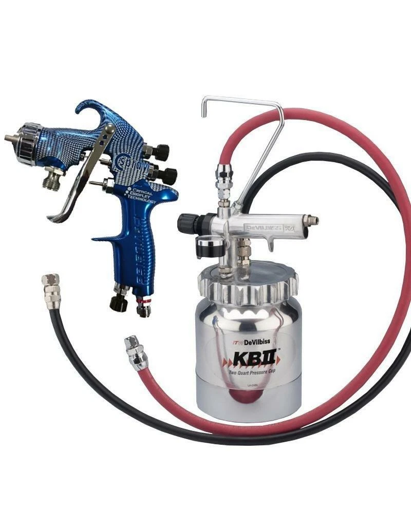 Devilbiss pressure pot spray gun deals