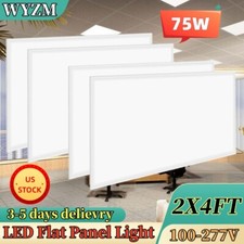4x2ft LED Ceiling Light 75W Flat Ultra-thin Dimmable Edge Lit LED Panel Lights