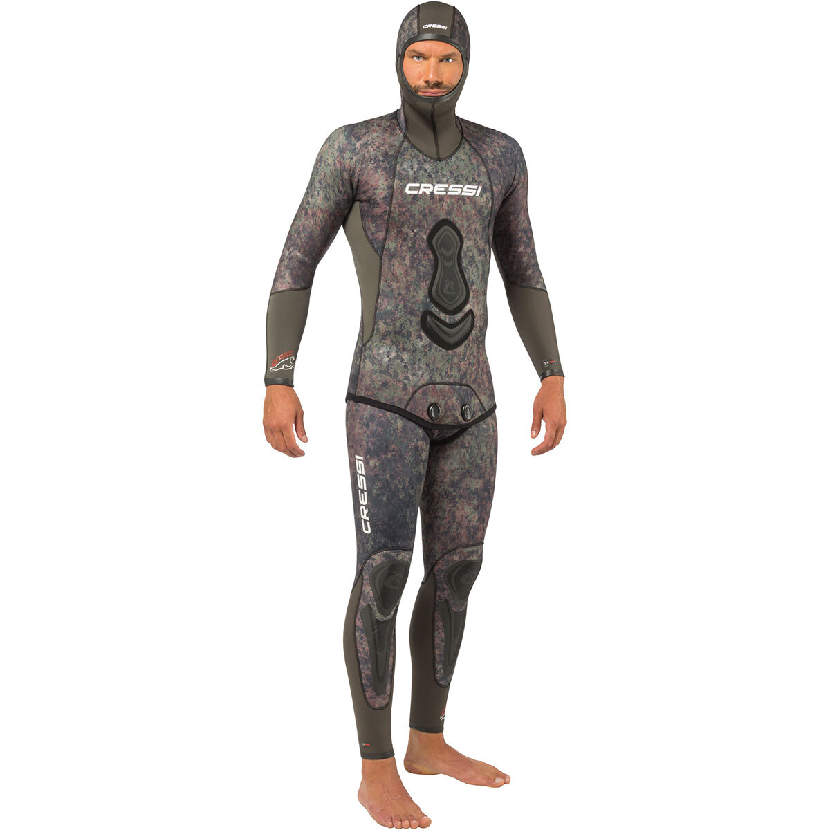 Cressi Seppia 5mm Unisex 2-Piece Spearfishing Suit with Hood | eBay