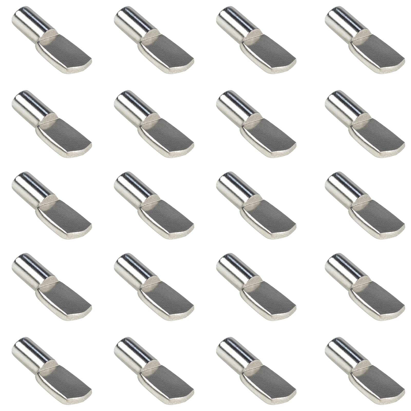 5mm Nickel Plated Spoon Shelf Pegs for Cabinet Bookshelf Support-image
