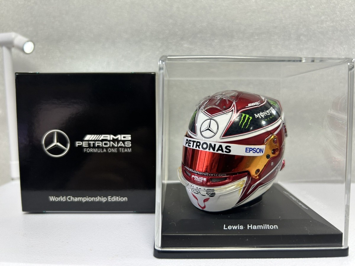 Lewis Hamilton Mercedes F1 2019 USA GP Exclusive WC Helmet 1/5 | eBay