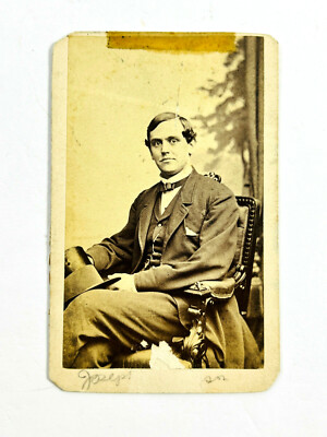 American Actor YOUNG Joseph Jefferson Rip Van Winkle by Black Boston cdv photo 