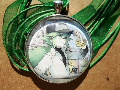 Pokemon N Harmonia Cosplay Charm Handmade Pendant Glass Necklace 96/108 kawaii 4