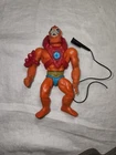 Vintage 1982 MOTU He-Man Beast Man with Whip & Red Body Armor Figure Mattel