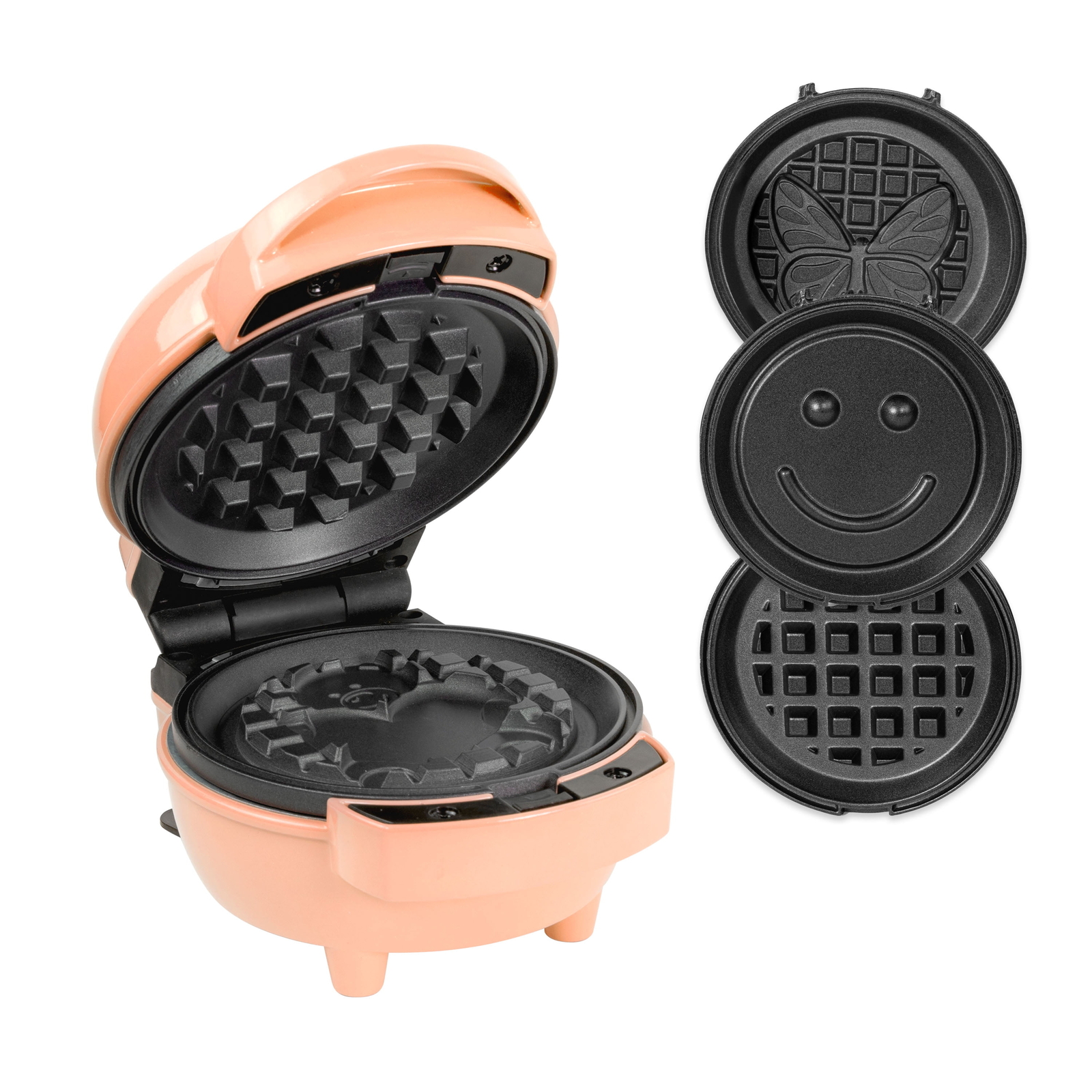 Waffle Maker with 5 Detachable Plates-image
