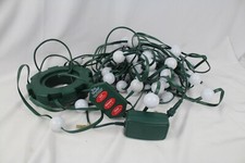 Christmas Lights Outdoor 25 FT 70 LED Pearlized Glass Bulbs- White