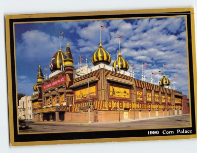 Postcard 1990 Corn Palace Mitchell South Dakota USA