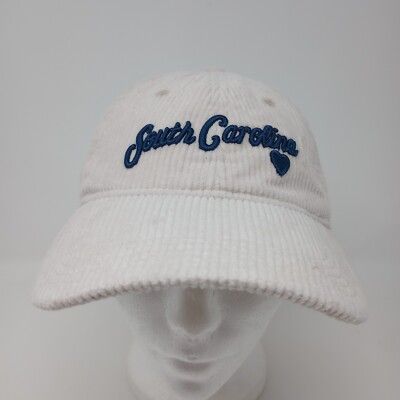 South Carolina Home Free Off White Corduroy Adjustable Baseball