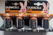 Duracell DURACEL-D-2-PK x2 D PLUS Batteries 