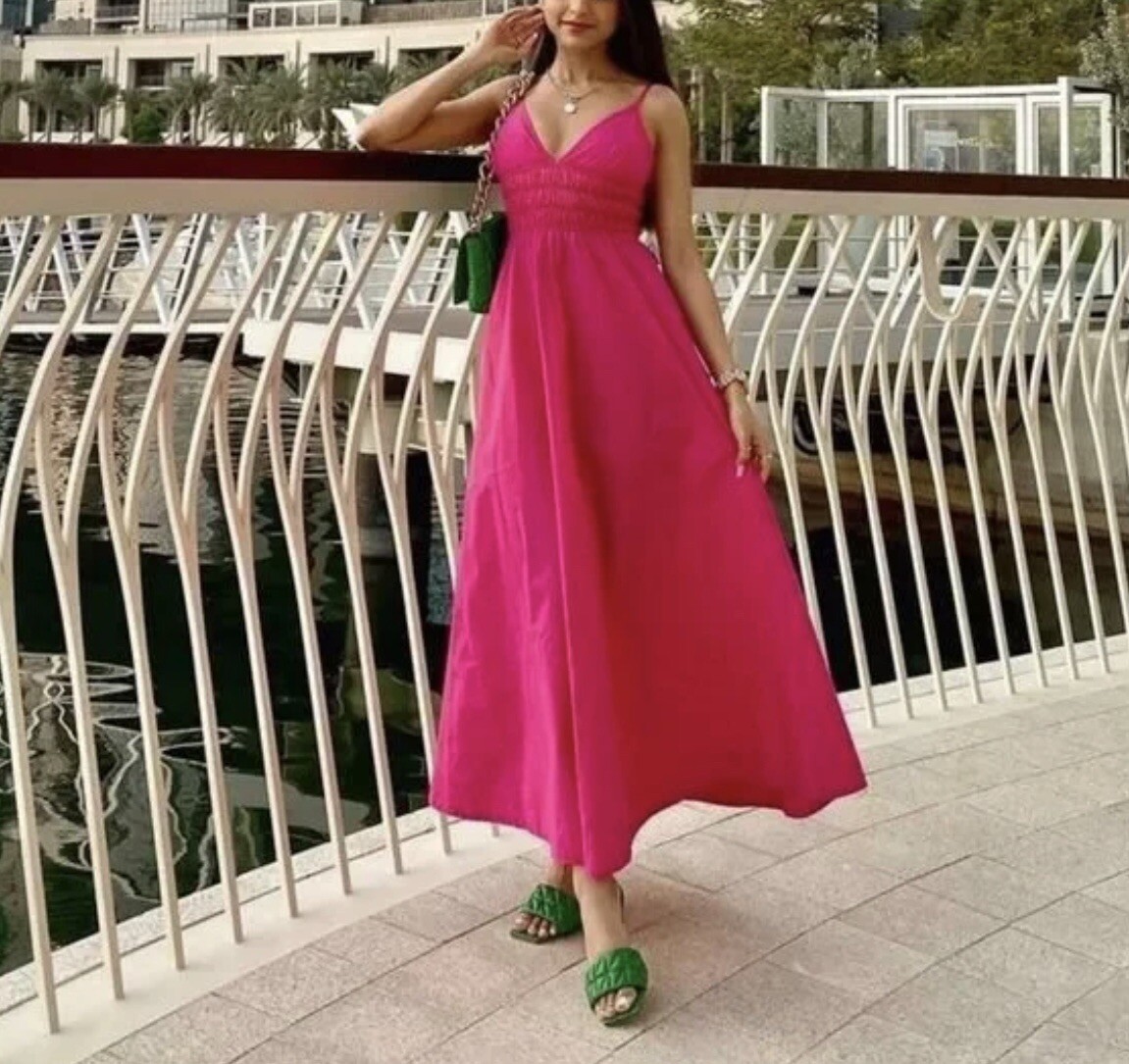 strapless open back dress Pink Silk Cocktail Dress 1960s  dba House of Strut