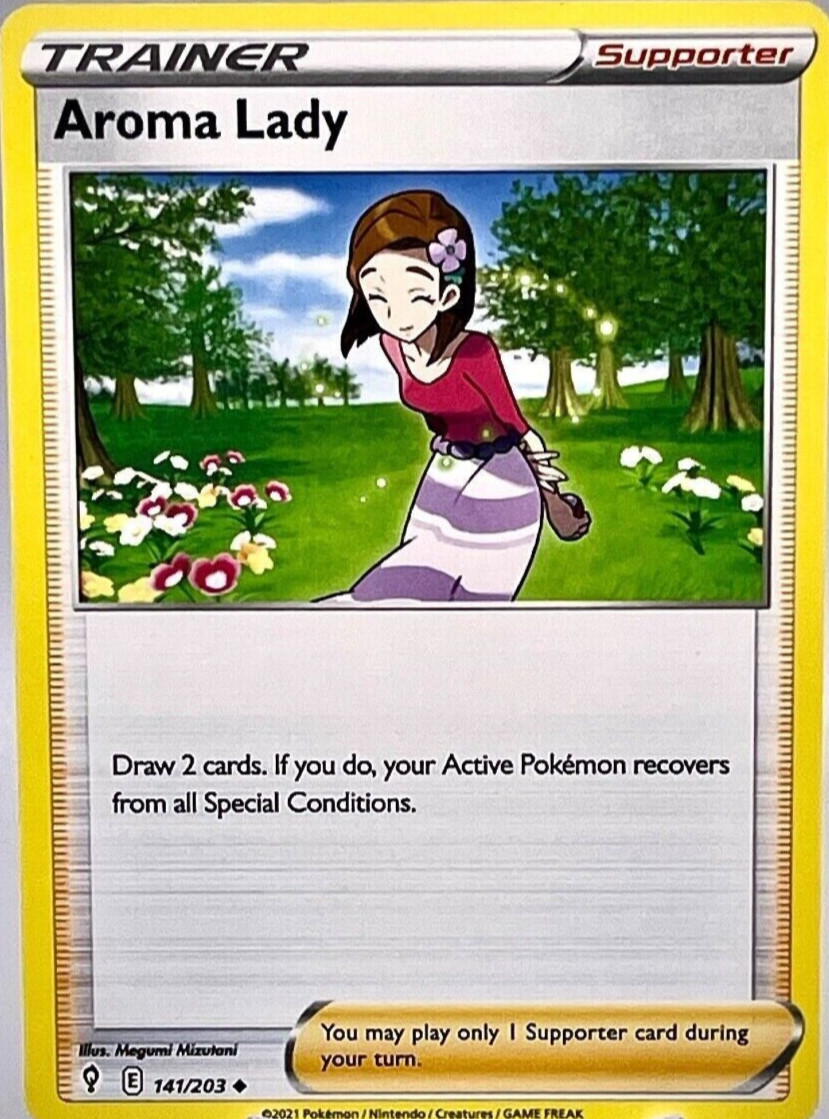 Pokemon - Trainer - Aroma Lady 141/203 Common