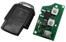 Für VW Schlüssel Sendeeinheit zwei Tasten Gehäuse 1J0959753N 1J0 959 753 N