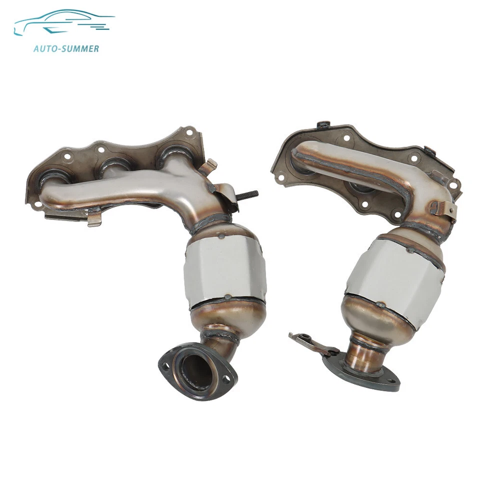 Convertidores catalíticos de ambos colectores para Toyota Sienna 2011-2014/2015 3,5 L V6 tracción delantera Foto 3 de 4