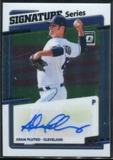 2020 Panini Donruss Optic Adam Plutko #SS-AP Signature Series Auto Guardians