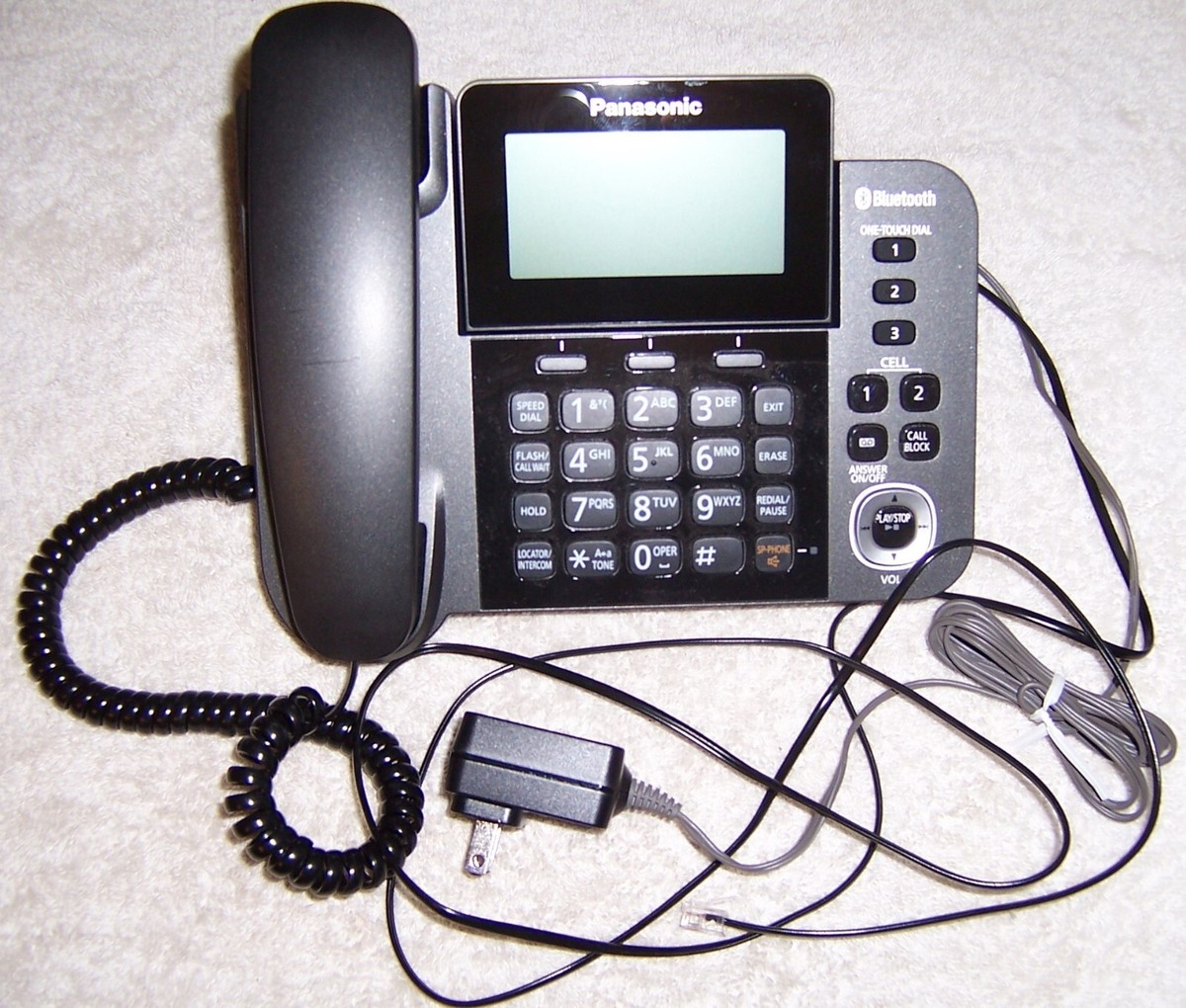 Panasonic KX-TGF380 Link2Cell Bluetooth Corded Phone System Base