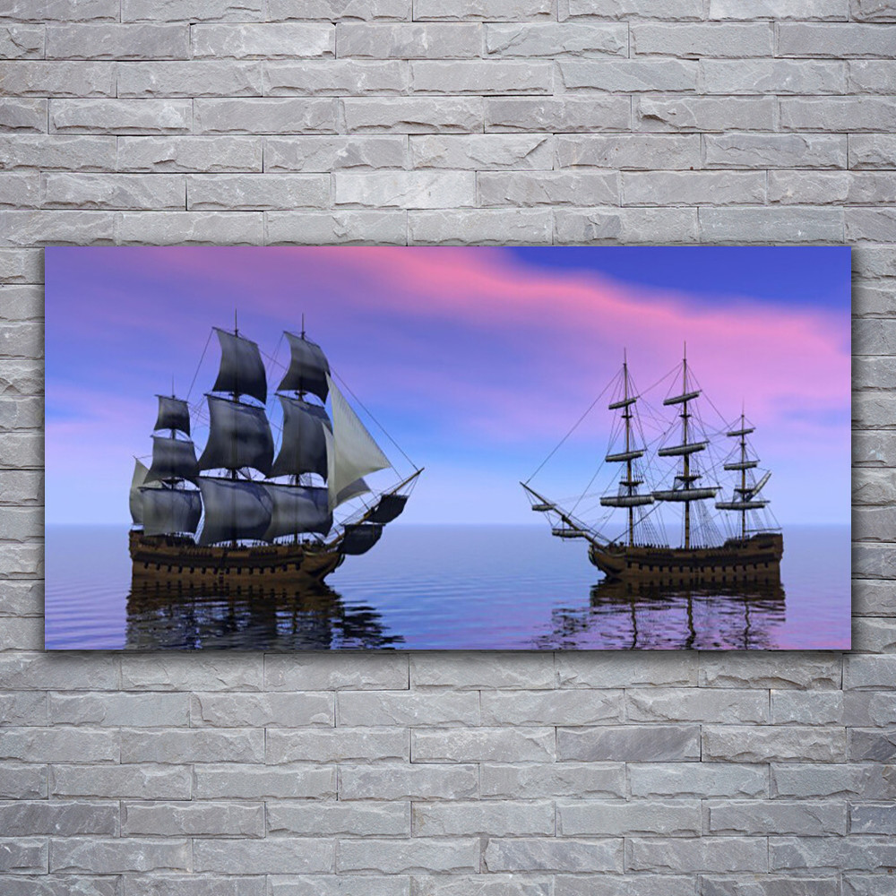 Tableau plexiglas incassable et anti-humidité 120x60 cm grand format mer Tulup