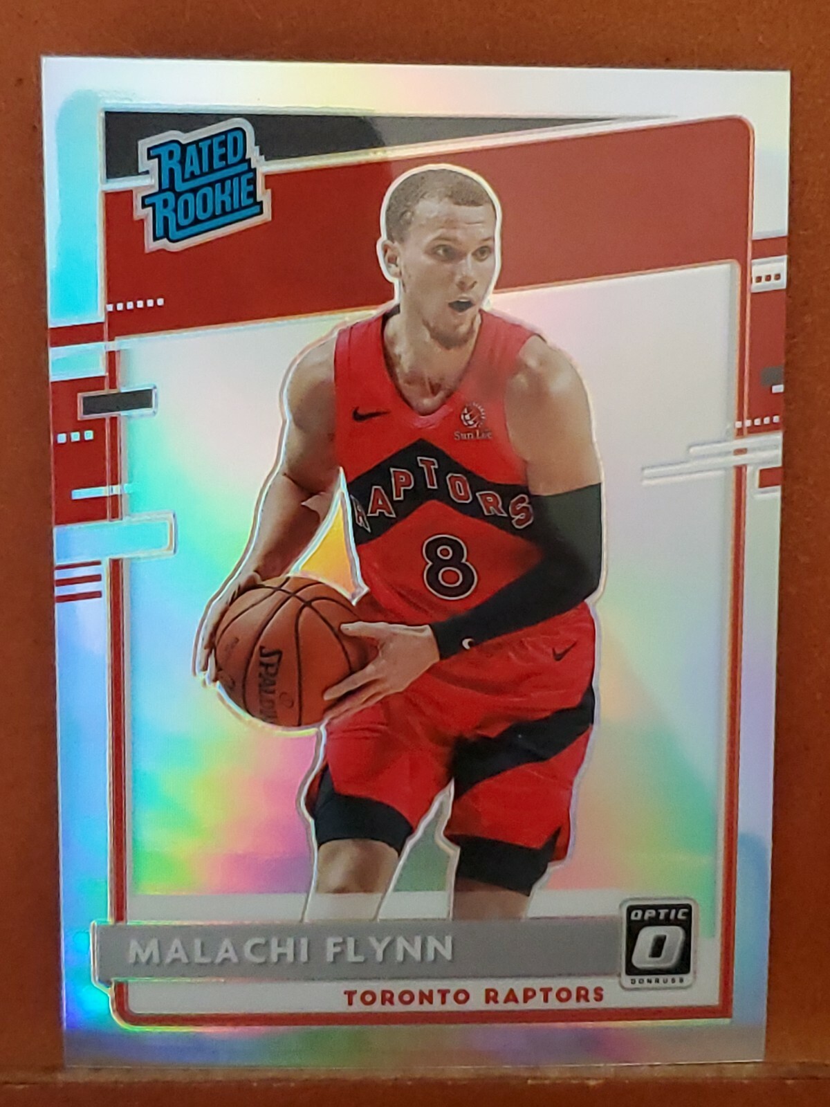 2020-21 Donruss Optic Holo #179 Malachi Flynn RR RAPTORS