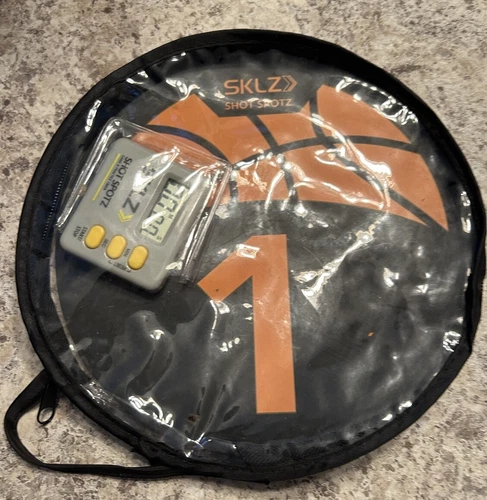 NEW Open SKLZ Shot Spotz Basketball Training Markers & Game Set w/Digital timer